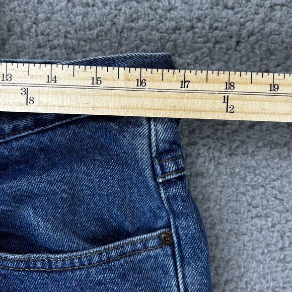 LL Bean Jeans Men's 34x29 Blue Denim Fleece Lined Classic Fit Vintage - Picture 7 of 12